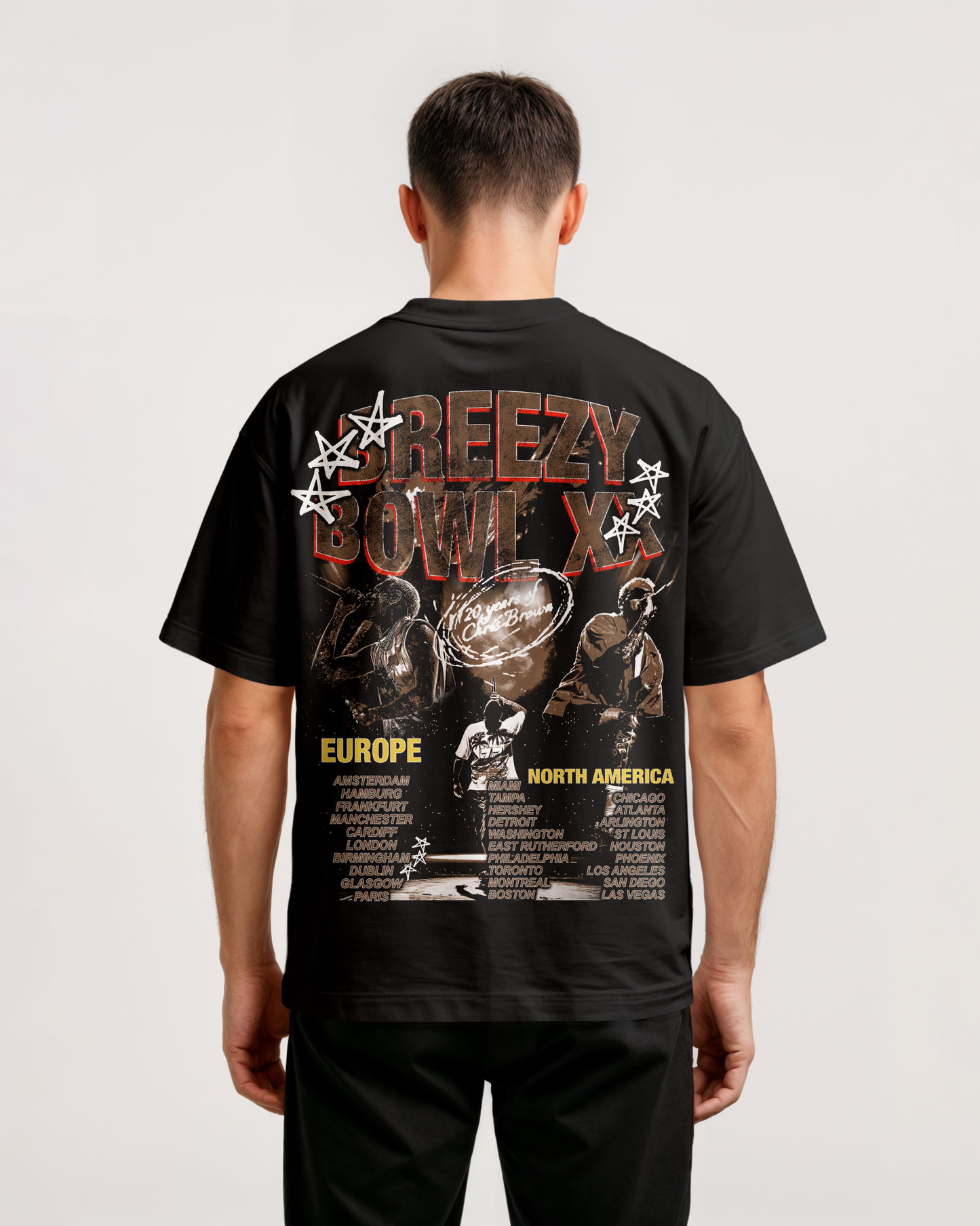 CHRIS BROWN "BREEZY BOWL" HEAVYWEIGHT TEE