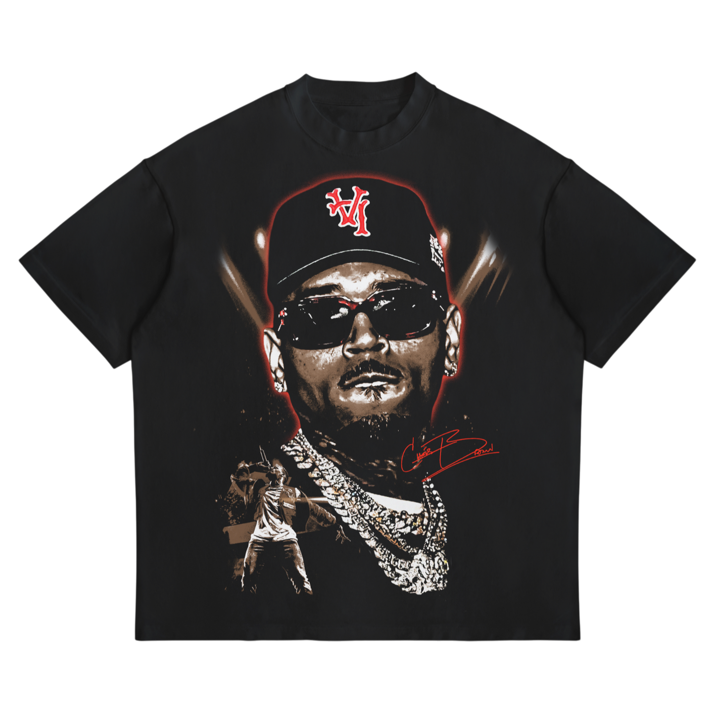 CHRIS BROWN "BREEZY BOWL" HEAVYWEIGHT TEE