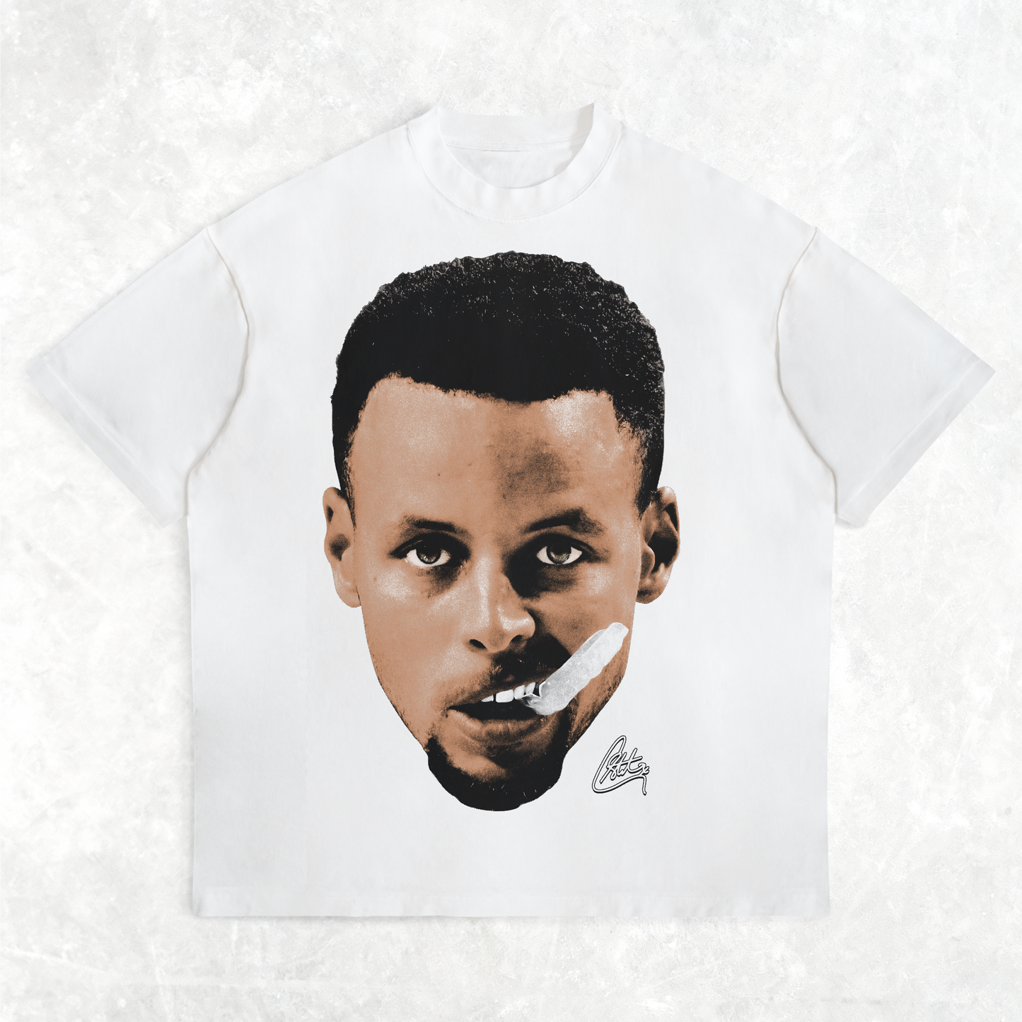 STEPHEN CURRY BIG FACE TEE
