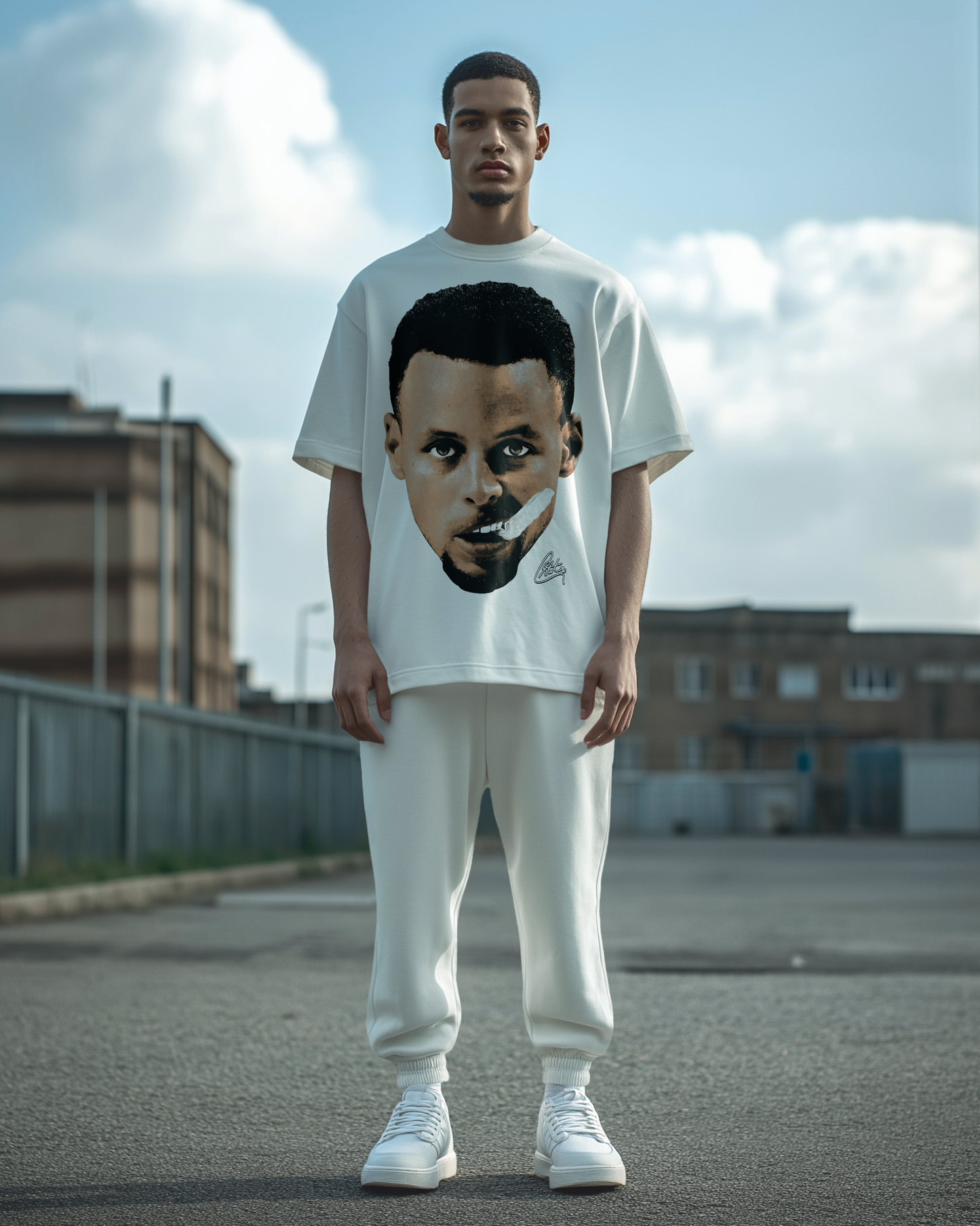 STEPHEN CURRY BIG FACE TEE