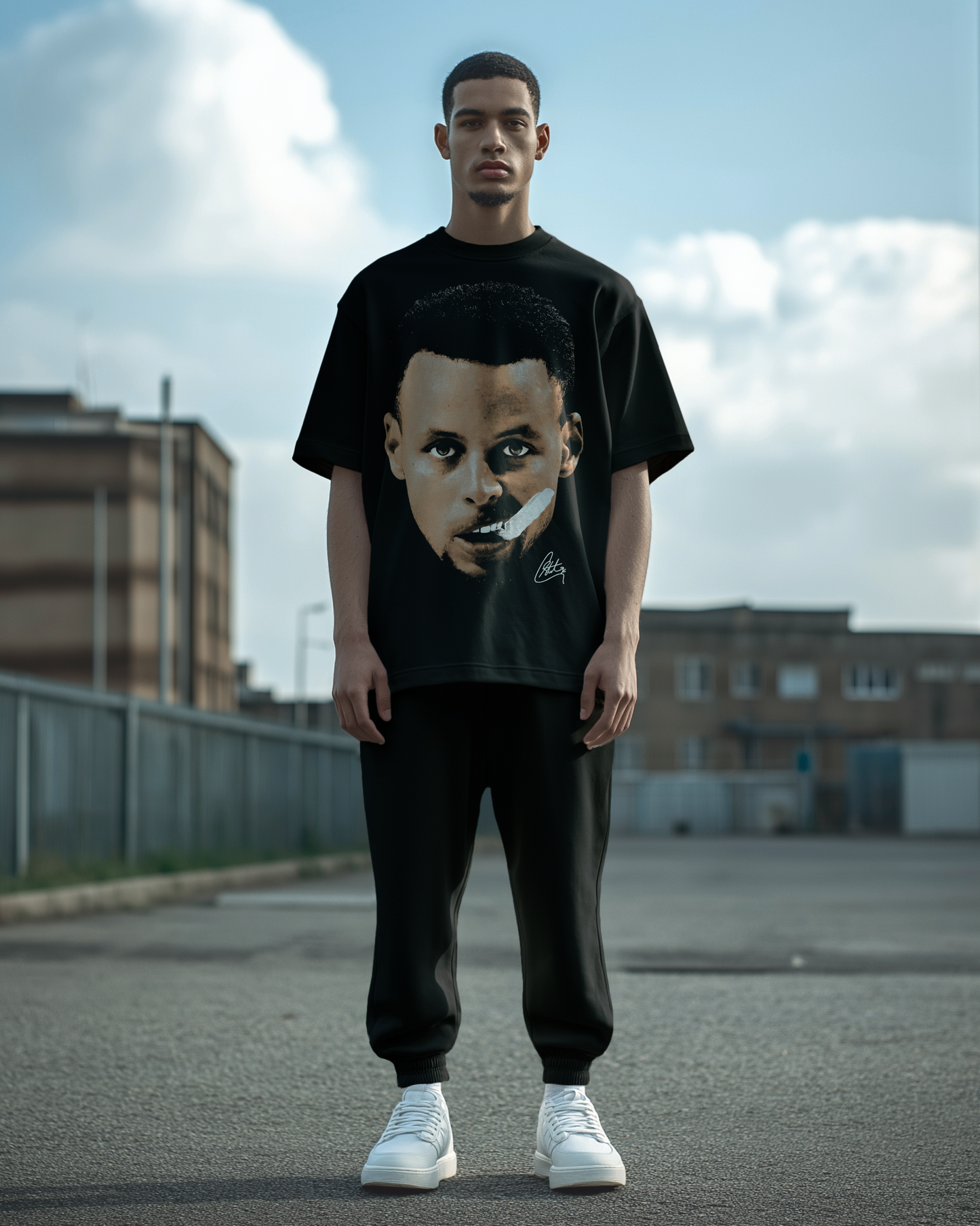 STEPHEN CURRY BIG FACE TEE