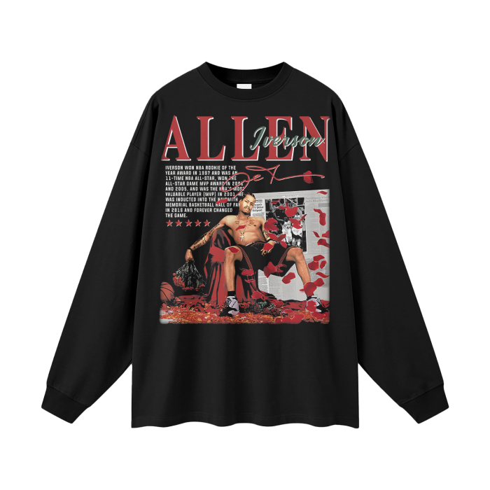 Allen Iverson "MVP" FOG Long Sleeve Tee