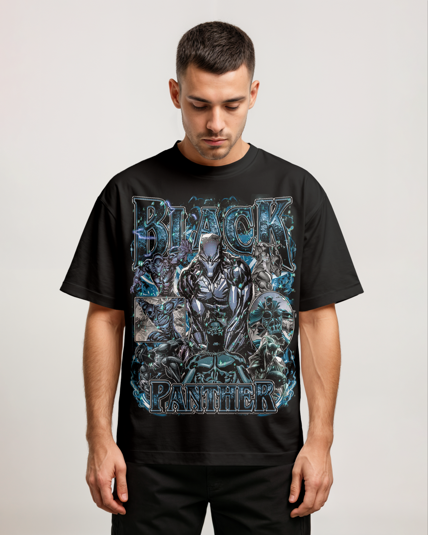 BLACK PANTHER HEAVYWEIGHT TEE