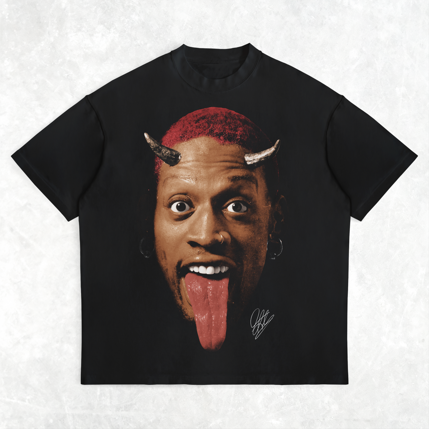 DENNIS RODMAN BIG FACE TEE