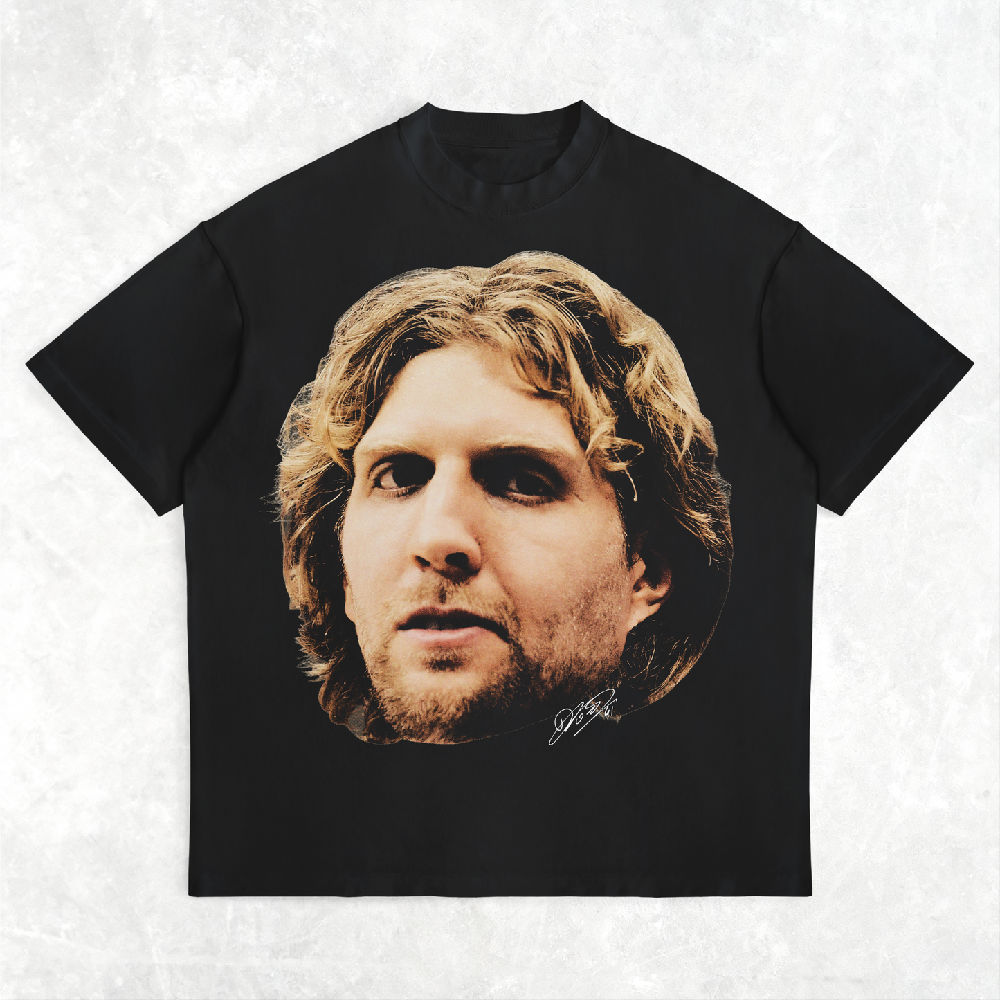 DIRK NOWITSKI "BIG FACE" TEE