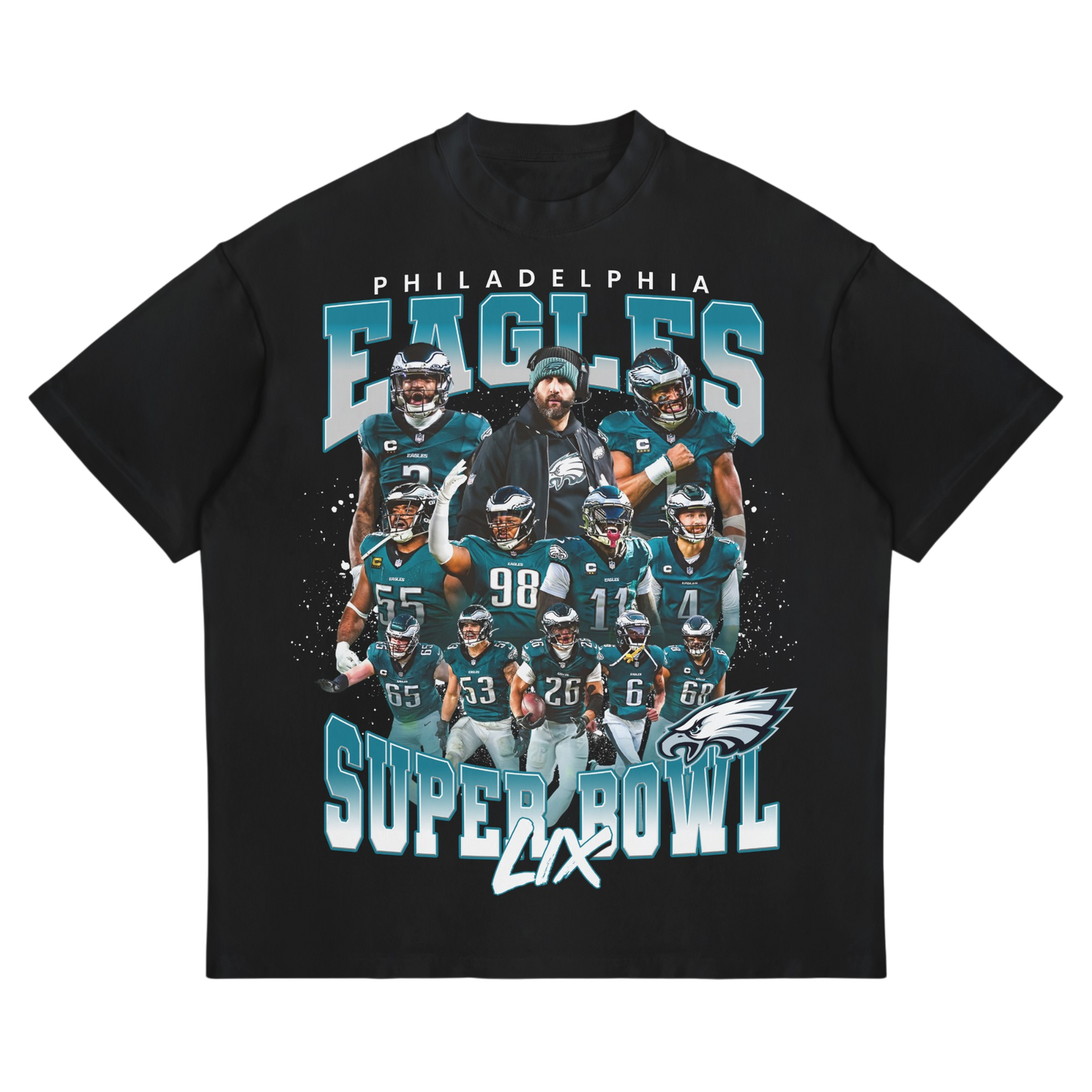 PHILADELPHIA EAGLES SUPER BOWL 59 TEE
