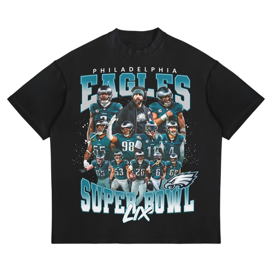 PHILADELPHIA EAGLES SUPER BOWL 59 TEE