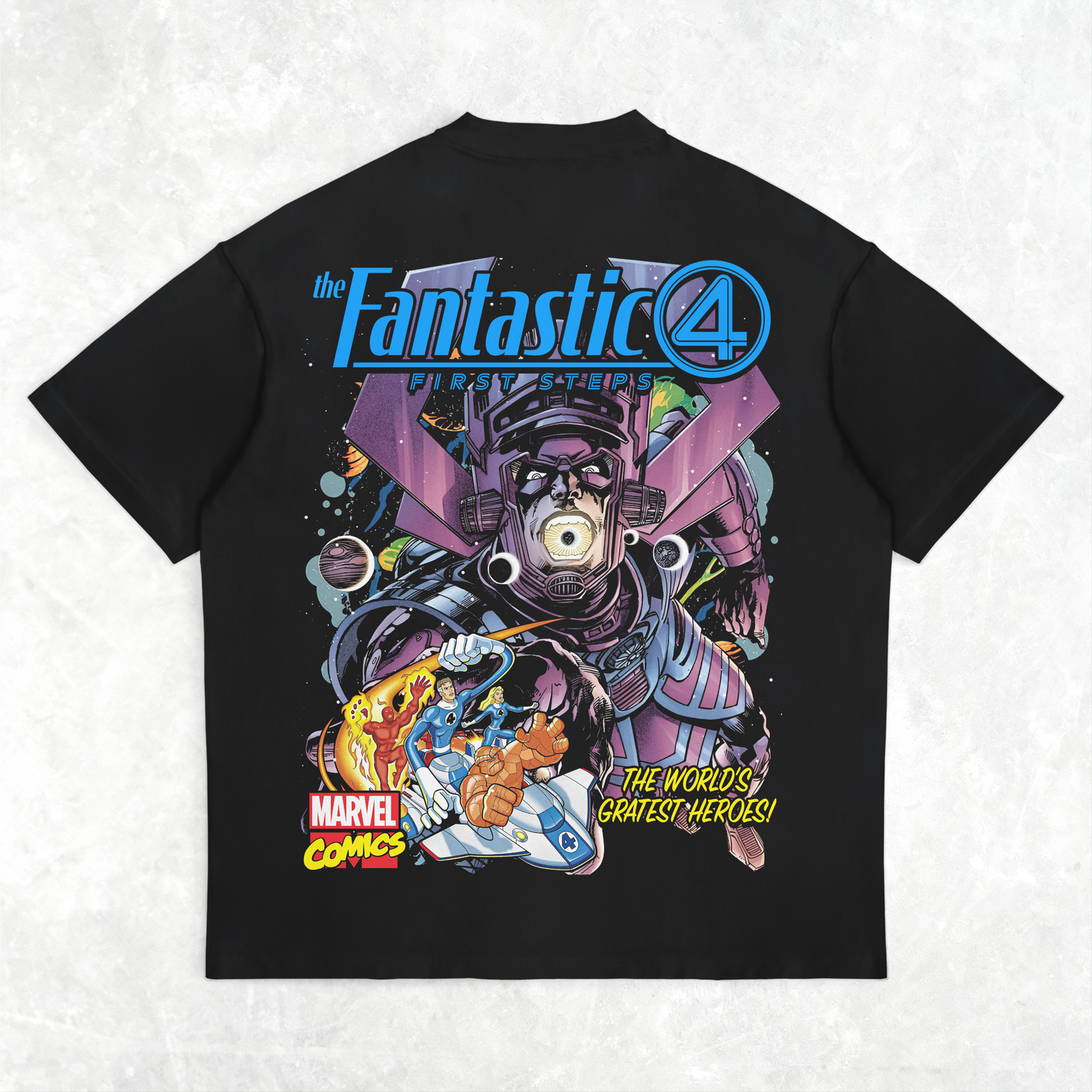 FANTASTIC FOUR "FIRST STEPS" HEAVYWEIGHT TEE