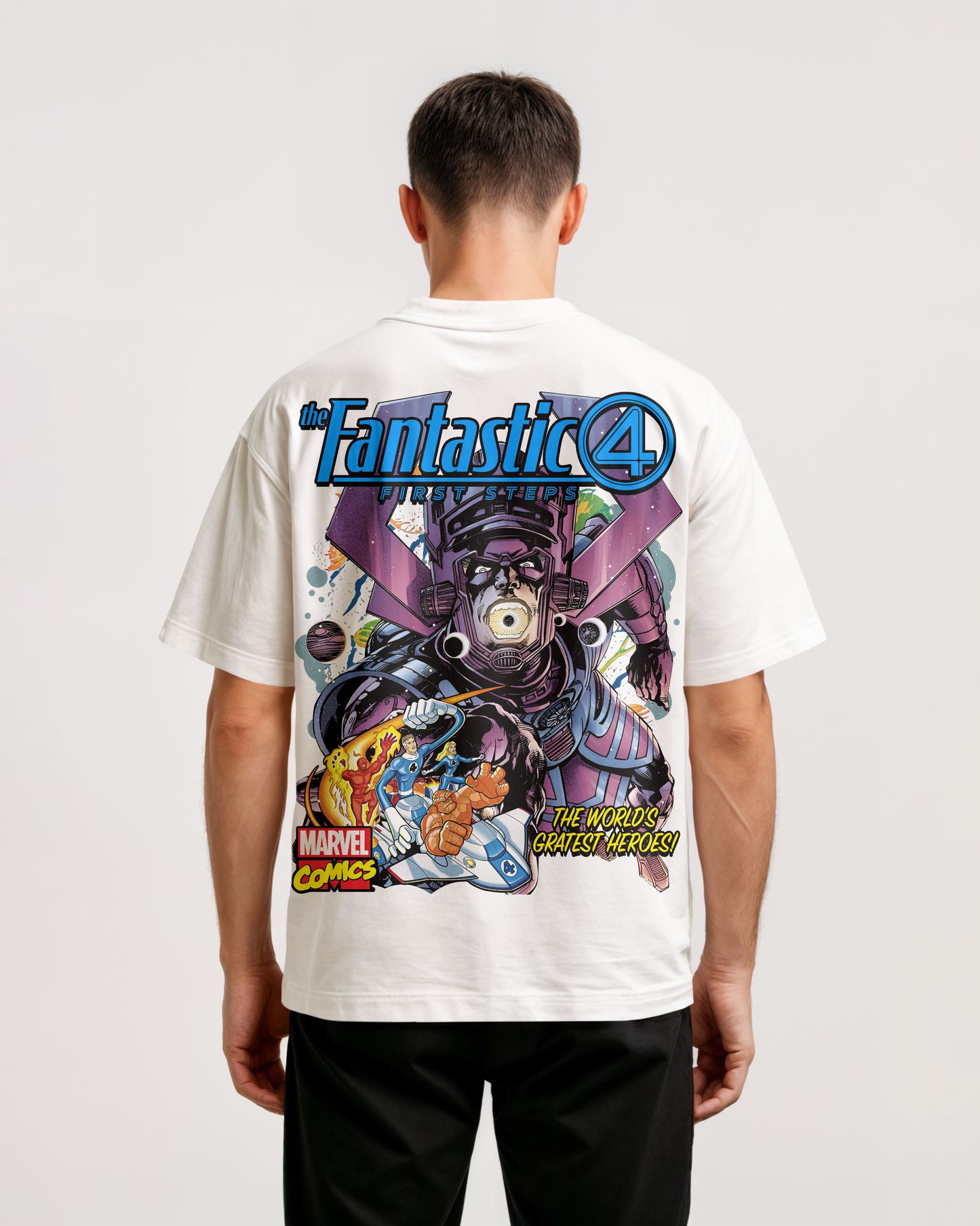 FANTASTIC FOUR "FIRST STEPS" HEAVYWEIGHT TEE