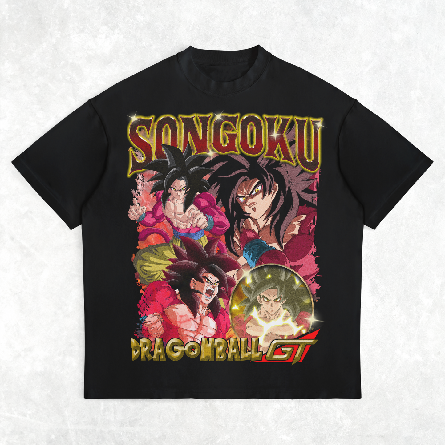 GOKU SUPER SAIYAN 4 TEE V1