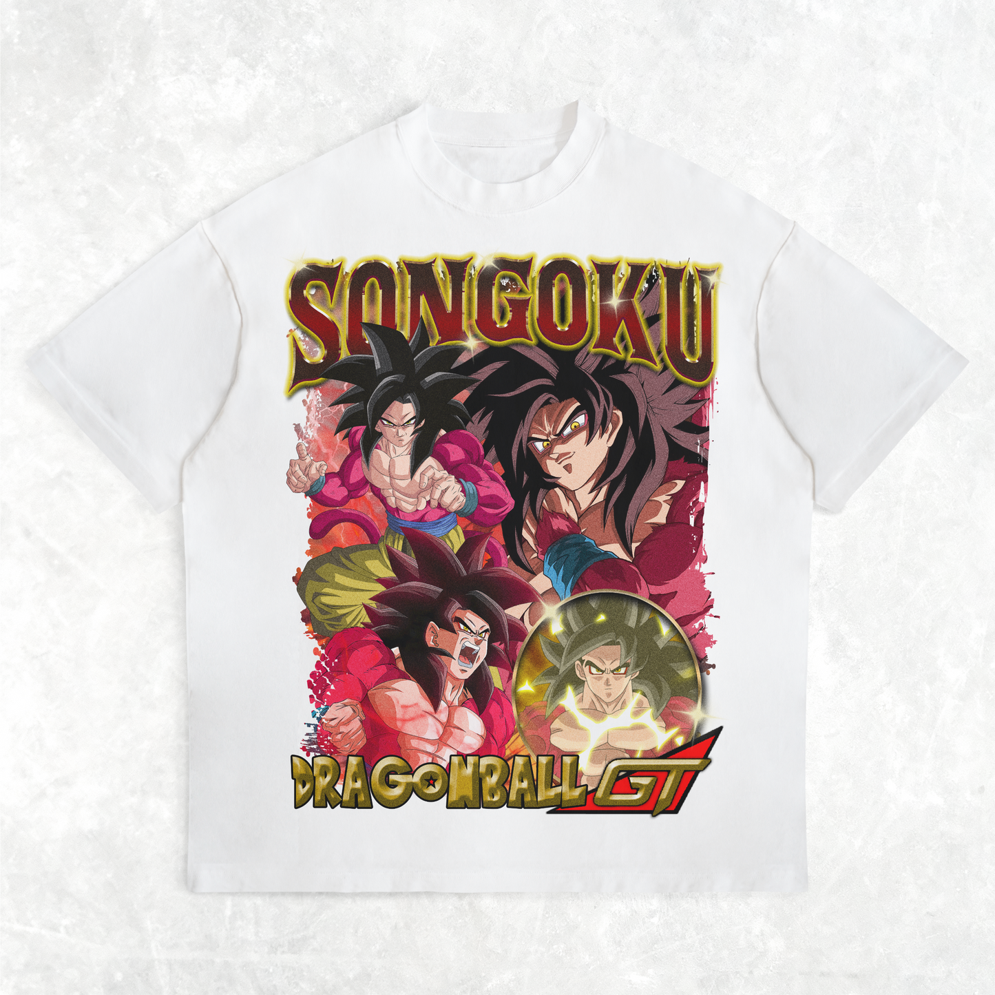 GOKU SUPER SAIYAN 4 TEE V1