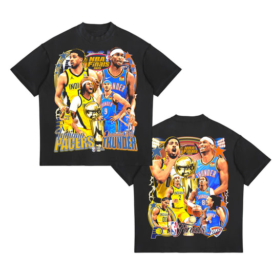 PACERS VS THUNDER NBA FINALS 2025 TEE [DS]